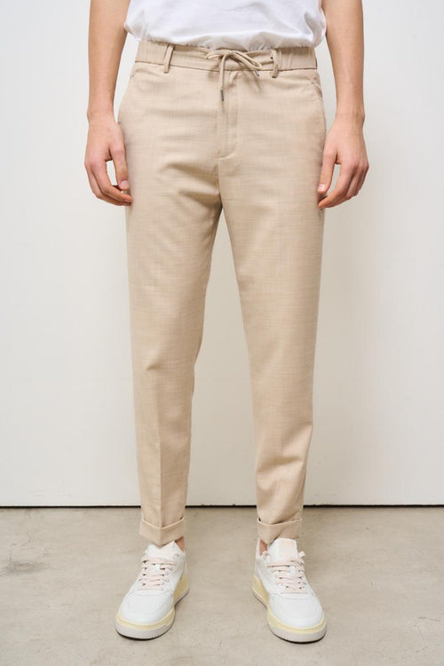 Pantalone uomo regular beige