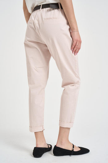 Pantalone donna regular rosa - 3
