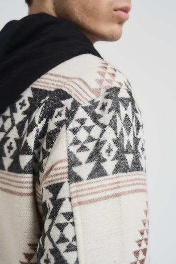 Giubbotto uomo a camicia multicolor - 4