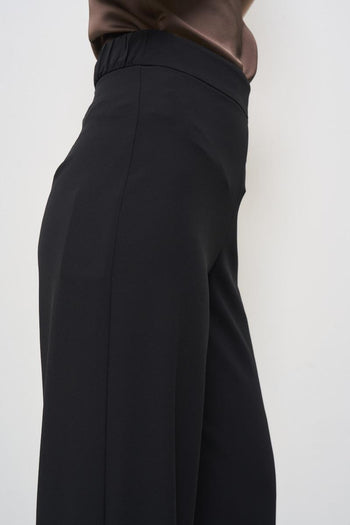 Pantalone donna nero a palazzo - 5