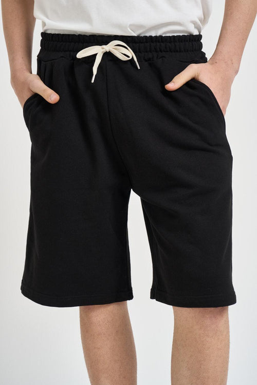 Bermuda uomo sportivo nero