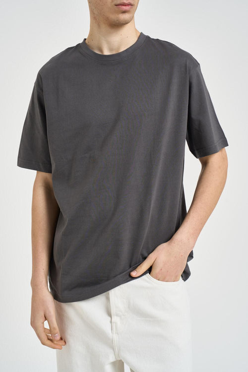 T-shirt uomo over antracite