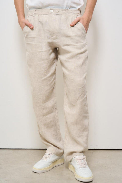 Pantalone uomo chino beige