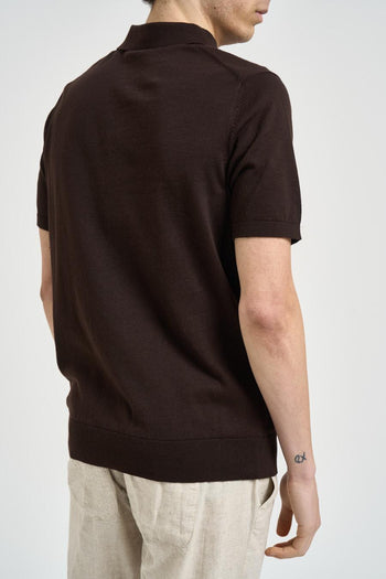 Polo uomo in maglia moro - 3