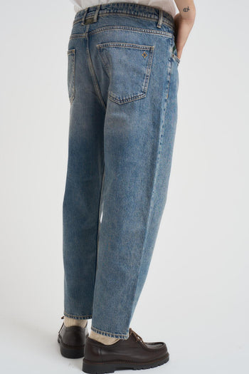 Jeans uomo regular in denim chiaro - 4
