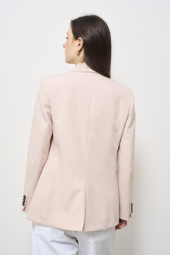 Giacca donna monopetto rosa - 4