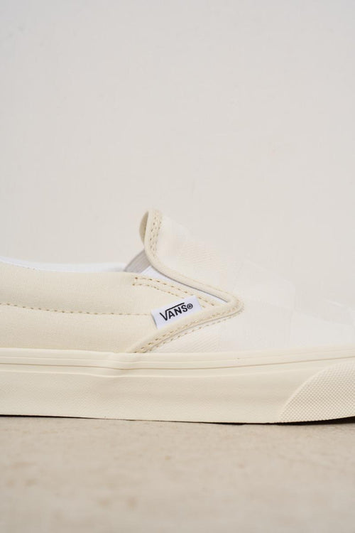 Sneakers slip-on uomo bianche - 2