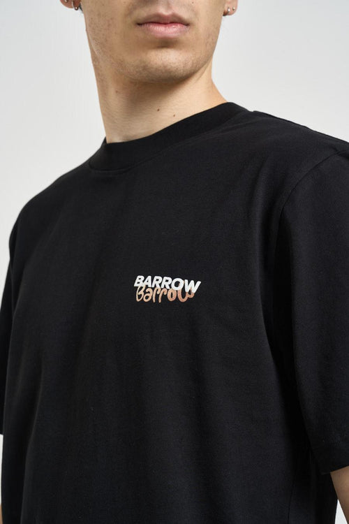 T-shirt uomo girocollo nero - 2