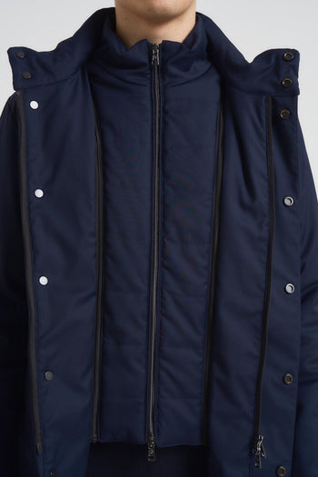 Giubbotto uomo blu. - 7