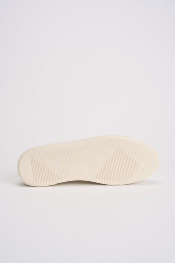Sneakers uomo in pelle bianche - 8