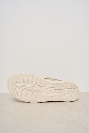 Scarpa da barca uomo Wally beige - 7