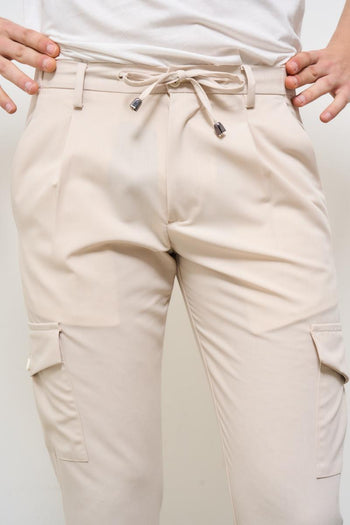 Pantalone uomo regular beige - 6