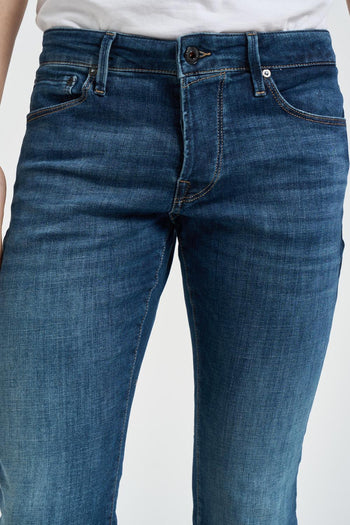 Jeans uomo in denim scuro - 6