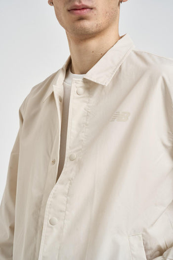 Giubbotto uomo stile camicia panna - 3