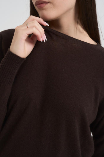 Maglia donna girocollo moro - 4