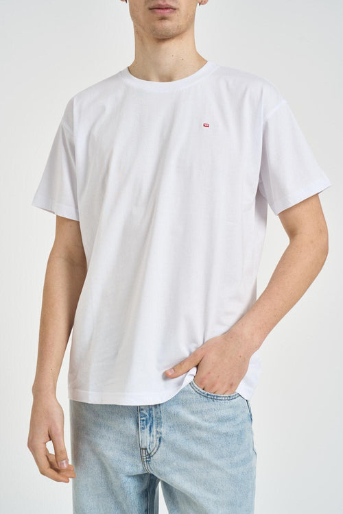 T-shirt uomo girocollo bianca