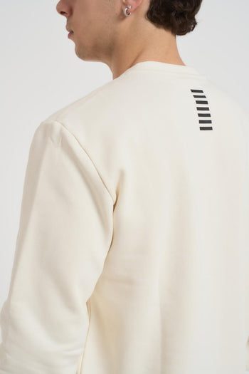 Felpa uomo girocollo burro - 4