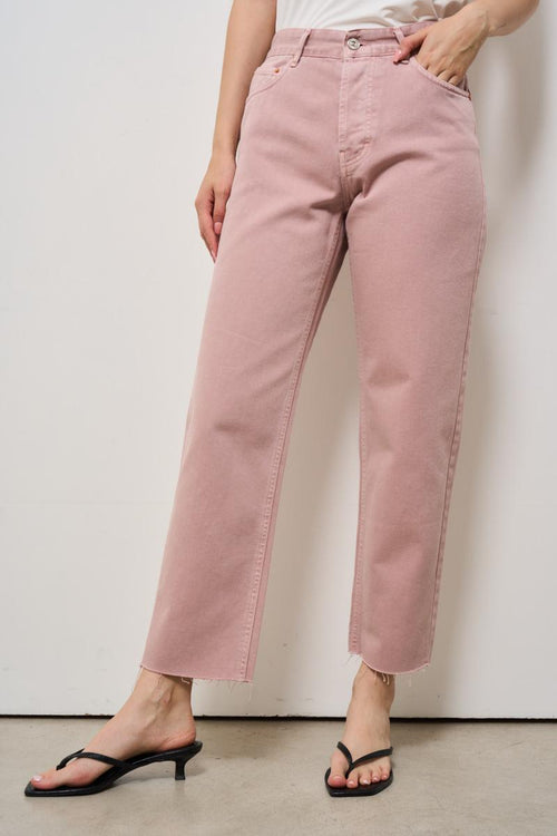 Jeans donna regular rosa - 2