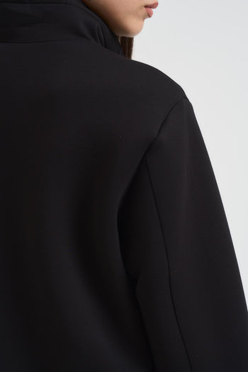 Giubboto donna in Scuba nero - 6