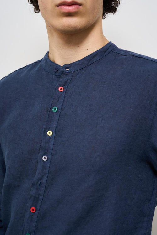 Camicia uomo blu - 2