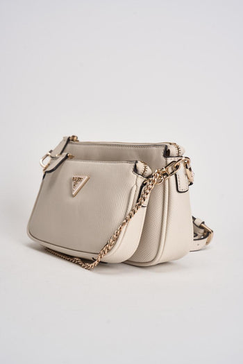 Borsa donna a tracolla bianca - 3