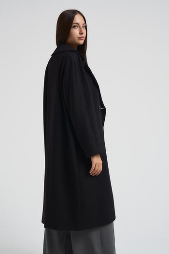 Cappotto doppiopetto Resina donna nero - 5