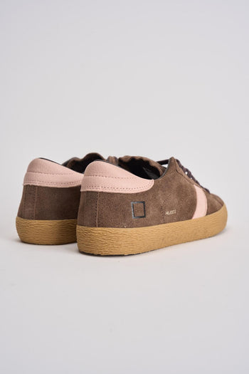 Sneakers donna Hill Low in suede tortora - 6