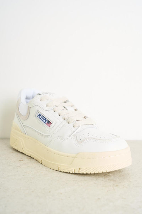 Sneakers donna low in pelle - 2