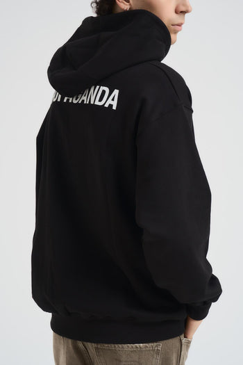 Felpa uomo Logo Classic nera - 5