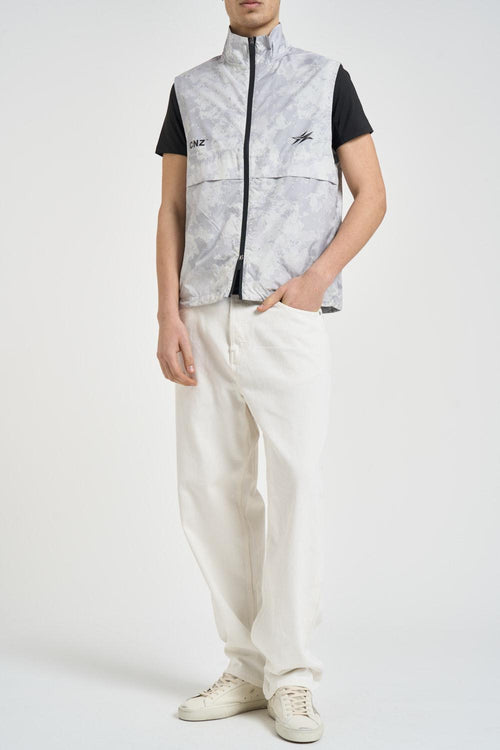 Gilet uomo sportivo grigio