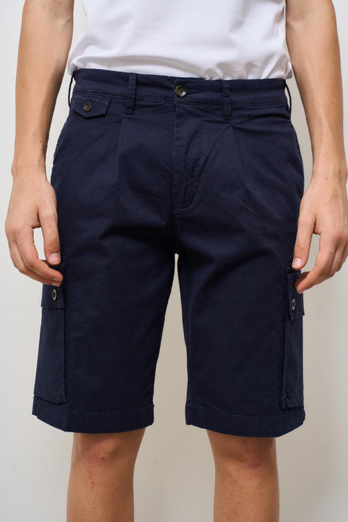 Bermuda uomo blu