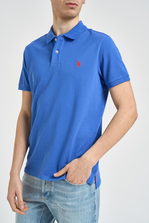 Polo uomo blu royal