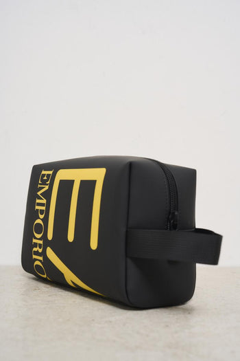 Black and yellow men's clutch bag - 3