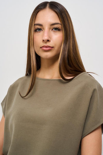 Completo abito donna verde militare - 3
