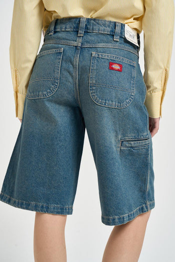 Bermuda donna in denim - 5