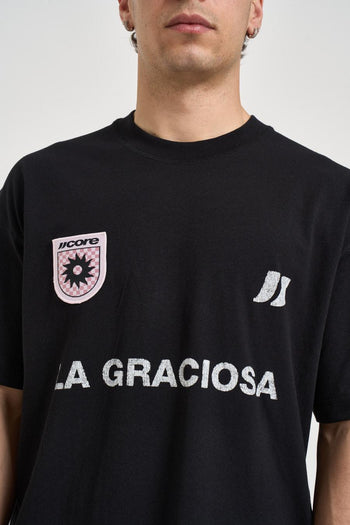 T-shirt uomo girocollo nera - 3