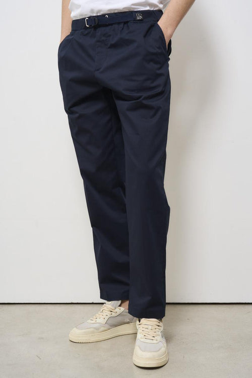 Pantalone uomo dritto blu notte - 2