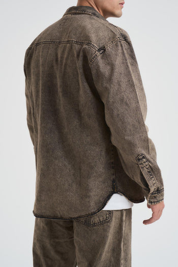 Camicia uomo Spinosa grigia - 7