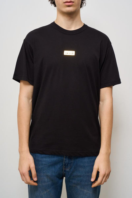 T-shirt uomo girocollo nera