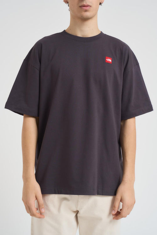 T-shirt uomo Red Box nera