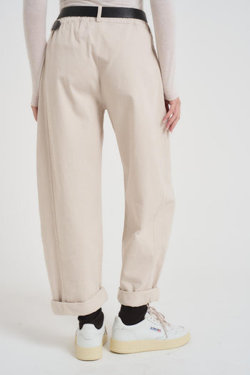 Jeans donna regular panna - 3