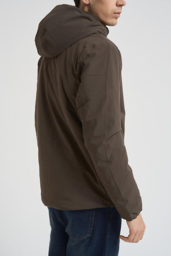 Giubbotto uomo double face verde e blu - 3