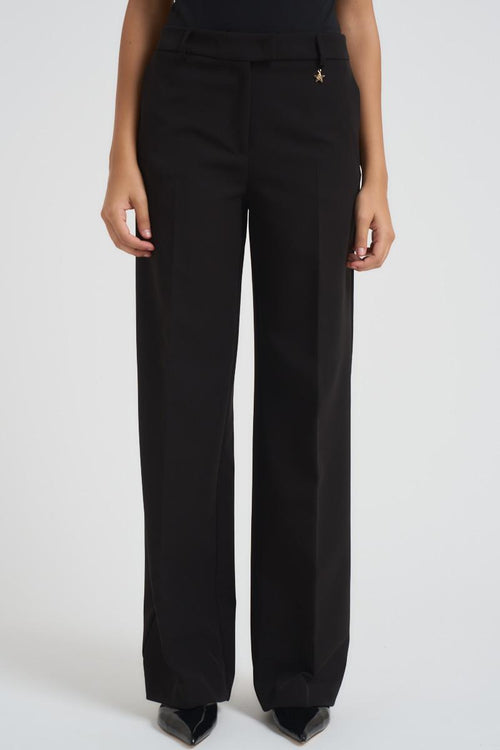 Pantalone donna a palazzo nero