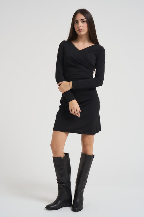 Abito donna midi nero