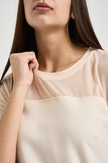 Abito donna midi panna - 3