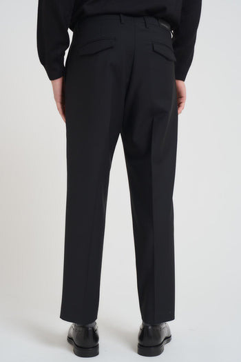 Pantalone uomo dritto nero - 3