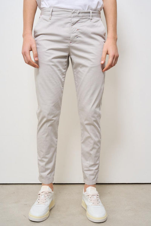 Pantalone uomo grigio perla