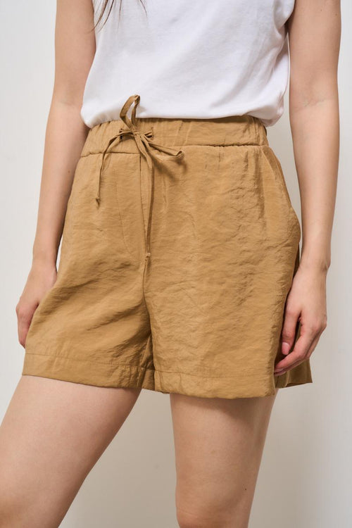 Shorts donna cammello - 2