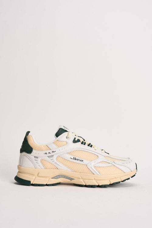 Sneakers uomo Rerun verde e bianca