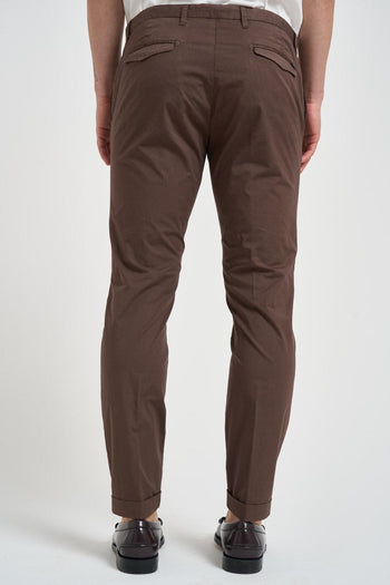 Pantalone uomo slim marrone - 3